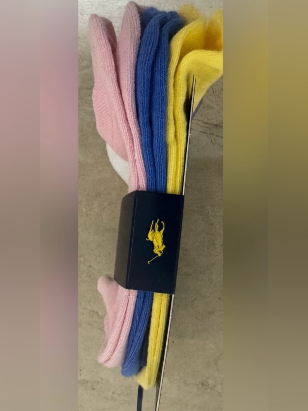 Polo Ralph Lauren Girls' Classic Solid Low Cut Socks, Pack of 6 - Picture 8 of 10